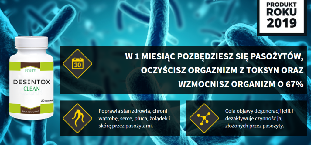 Desintox Clean - cena i gdzie kupić? Allegro, Amazon, Apteka, Ceneo