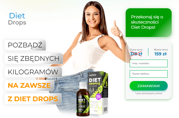 Cena i gdzie kupić krople Diet Drops? Amazon, Apteka, Allegro, Ceneo