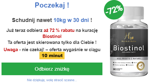 Sposób stosowania i dawkowanie kapsułek Biostinol