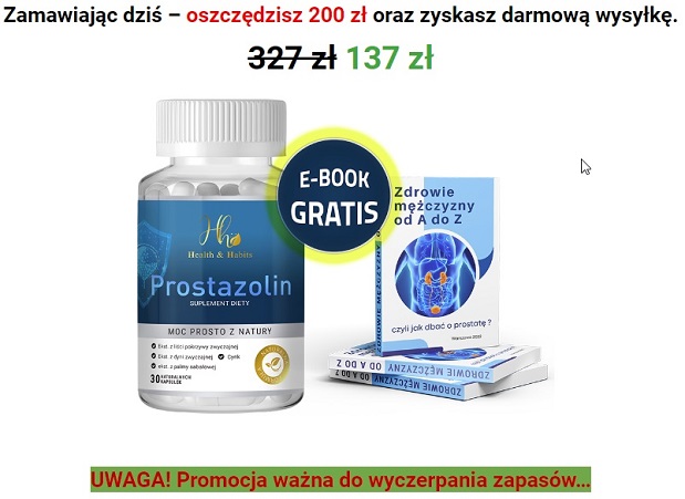 Prostazolin - jak przyjmować? Dawkowanie, instrukcja i ulotka