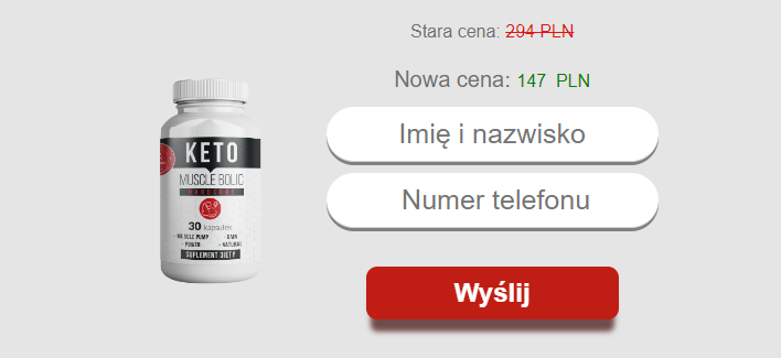 Cena i gdzie kupić Keto Muscle Bolic?