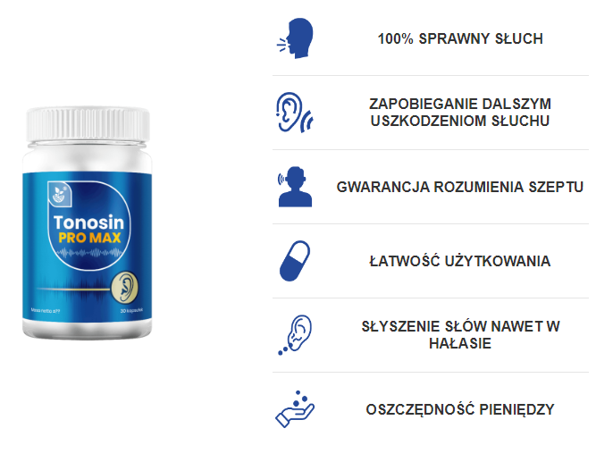 Tonosin Pro Max - co to jest i jak działa?