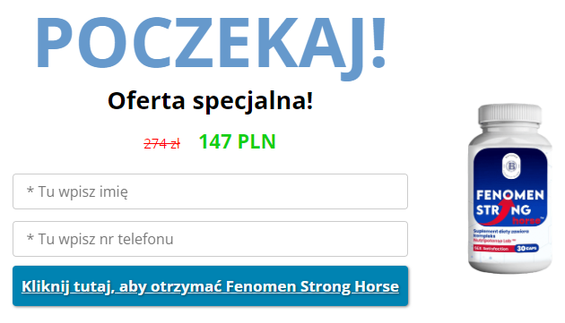 Cena i gdzie kupić Fenomen Strong Horse?