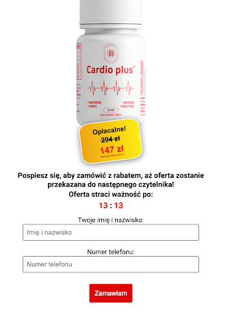 Cardio Plus - cena i gdzie kupić?