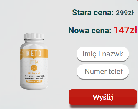 Lifting Keto - Cena i gdzie kupić?