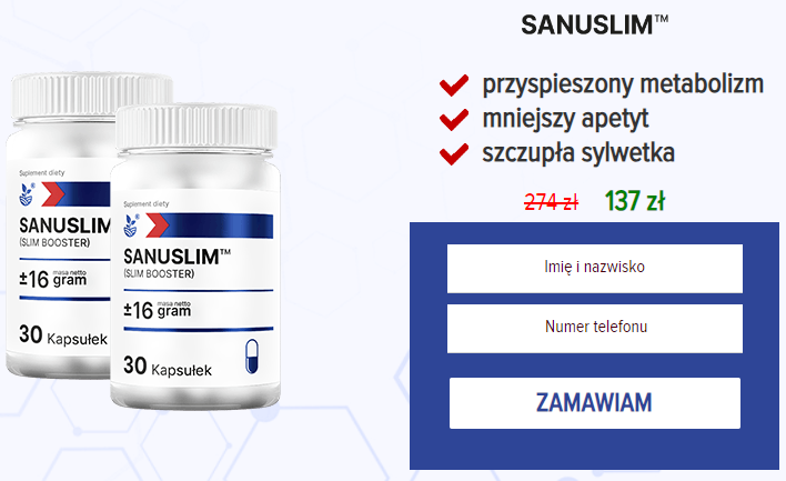 Sanuslim - cena i gdzie kupić?