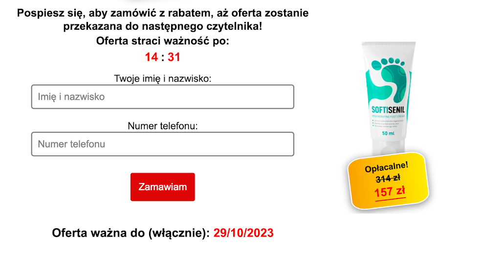 Cena i gdzie kupić Softisenil? Allegro, Ceneo, Apteka