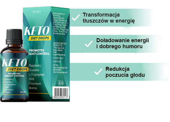 Składniki Keto Diet Drops - skład i formuła